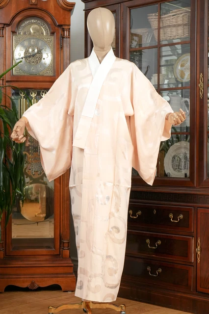 Dear Vanilla Japanese Juban Undergown Women's Kimono Inner Robe Genuine Vintage