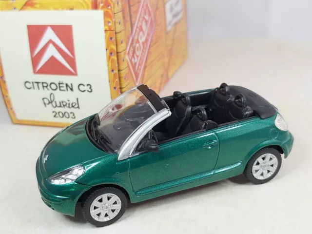 Citroën C3 Pluriel Décapotable de 2003 - Norev - Modèle au 1/43e