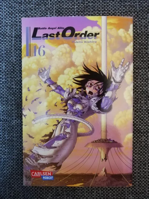 Taschenbuch Manga Battle Angel Alita Last Order 16 Deutsche Ausgabe Wie Neu