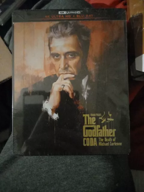 Godfather Coda 1990 Le Parrain 3 Blu Ray Steelbook Neuf Sous Blister Brand New