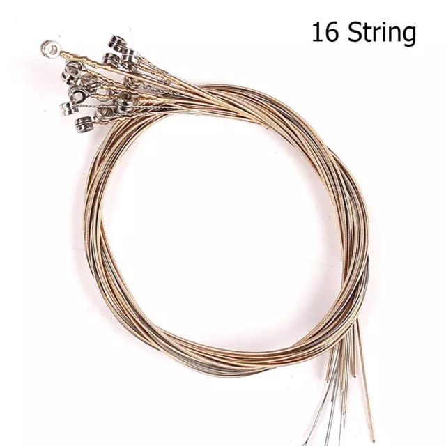 Repuesto de cuerdas de arpa Lyra 7 10 16 19 21 cuerdas latón calidad alta