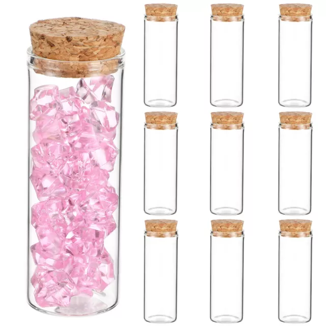 10 Pcs Storage Bottle Lip Tint Clear High Borosilicate Lipgloss
