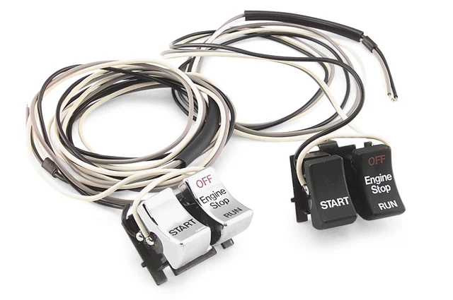 Twin Power Stop/Start Switch 25865DA Black Twin Power