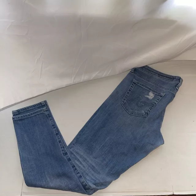 AG Adriani Goldschmied The Legging Ankle Super Skinny Ankle Jeans Size 31