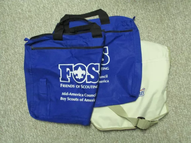 3 “Friends of Scouting” & “Scout Parents” Cargo / Tote Bags