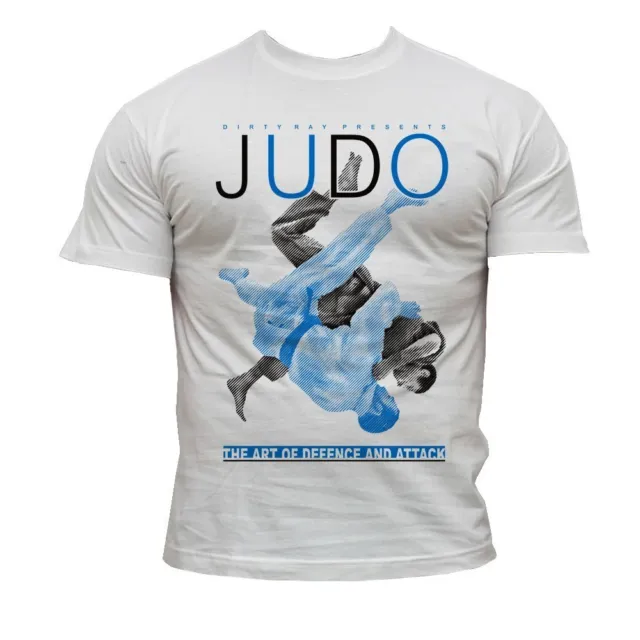 Dirty Ray Martial Arts MMA Judo Men's Short Sleeve Herren Kurzarm T-Shirt K20