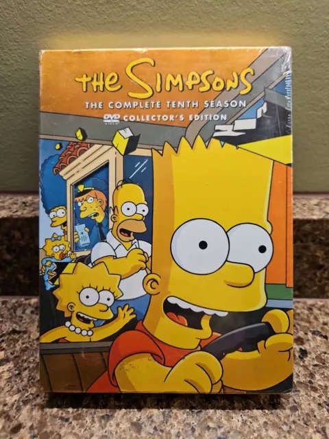 The Simpsons The Complete Tenth Season 10 (DVD, 2009, 4-Disc Set) New, Sealed