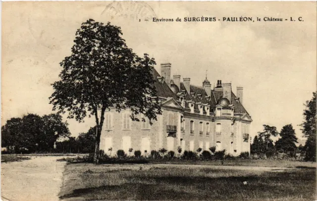 CPA AK Pauleon - Pauléon - approx. de SURGERES - Le Chateau (481056)
