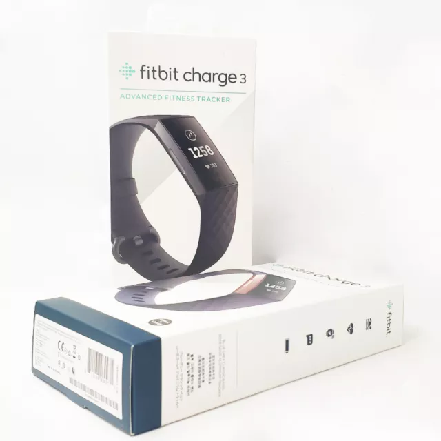 NEW Fitbit Charge 3 Fitness Activity Tracker Heart Rate Monitor S & L AU Ship 3