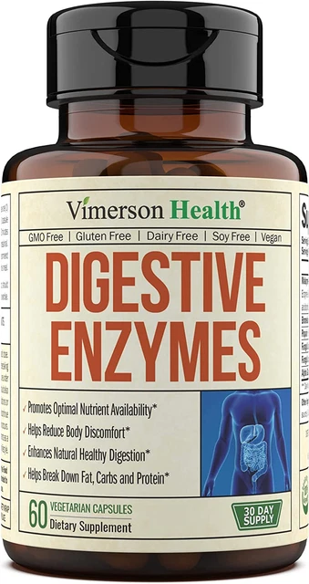 Digestive Enzymes with Probiotics - Advanced Multi Enzyme Supplement for Better