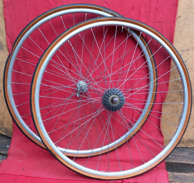 Rétropédalage Roue Velo 700 Vintage Pneu Velo Roue Velo 700