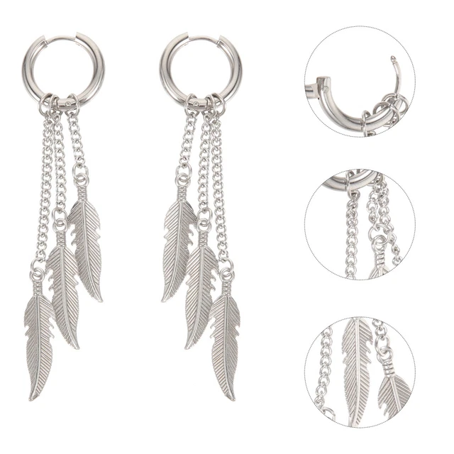 Earrings Stainless Steel Bride Cartilage Bridal Chandelier Women