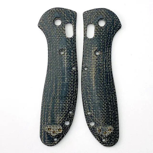 1Pair Handle Patch Custom Micarta Scales for Benchmade Griptilian 551 Knife Part