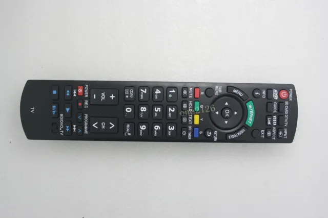 Replace Remote Control For Panasonic TXLR32C12 TC-32LX44S N2QAYB000778 LED TV