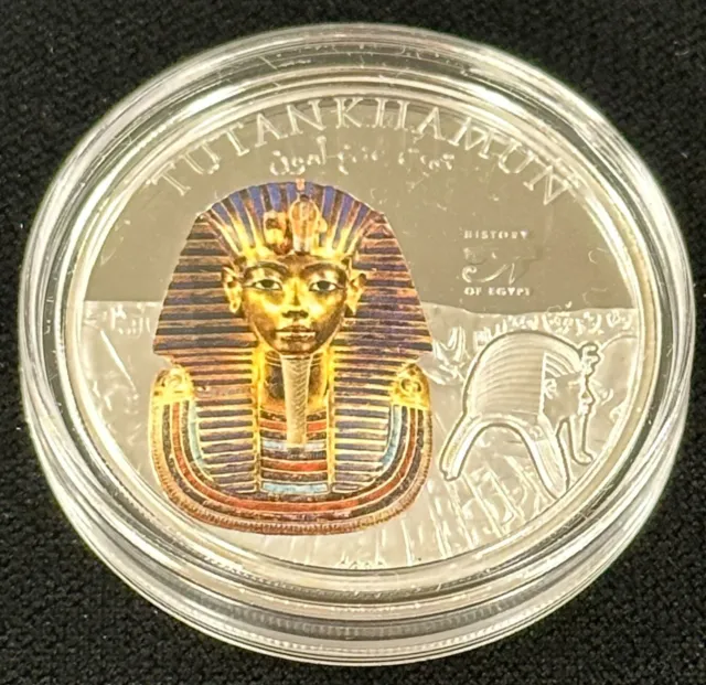 2012 Tutankhamun Cook Island One Dollar Coin