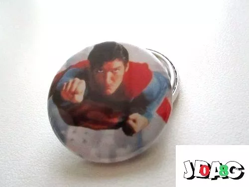 Badge Pin Button 38 mm Superman Christopher Reeve