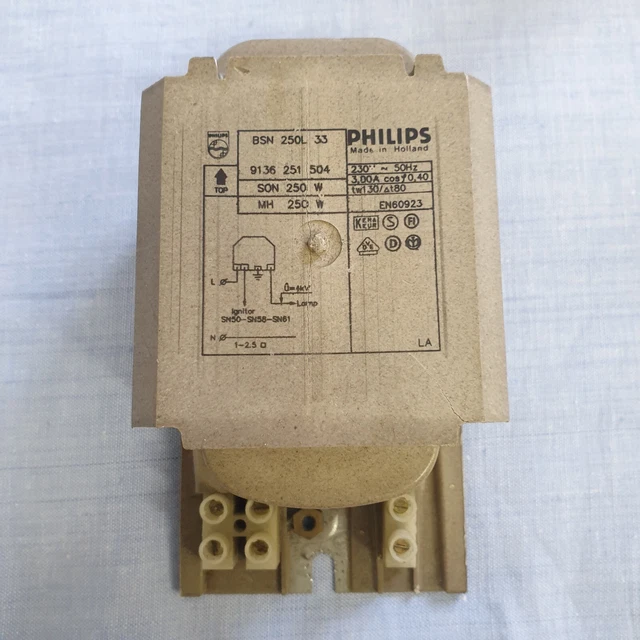 1x Trafo Philips Solarium 3701 Vorschaltgerät Drossel BHA 400L 3291