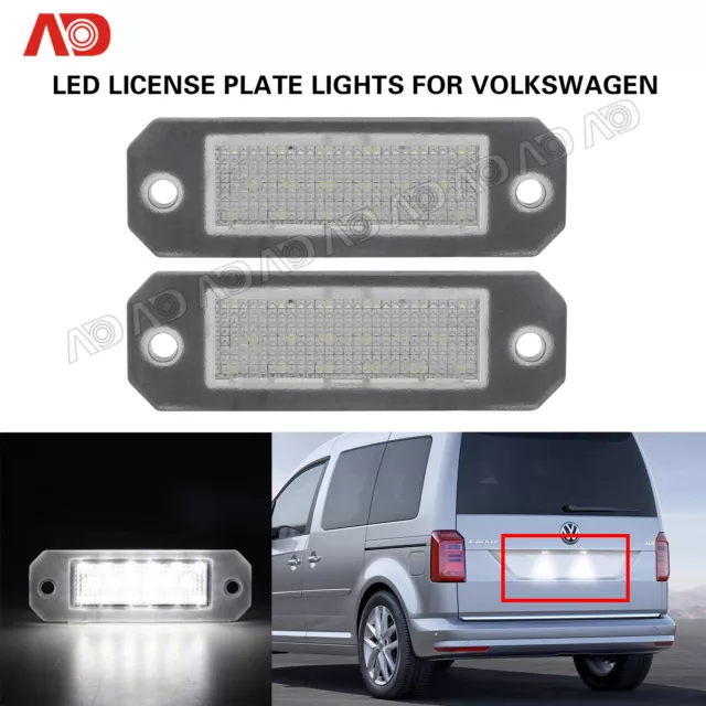 ORIGINAL VW CADDY III 2K license plate light light bar lighting