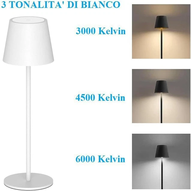 Lampada da Tavolo LED Touch Dimmerabile: Design Slim e Porta USB Integrata