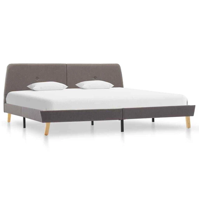 Polsterbett Doppelbett Bett Bettgestell Stoffbett mehrere Auswahl vidaXL