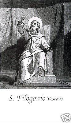 ADESIVO STICKER SANTINO HOLY CARD SAN RAFFAELE GUIZAR VALENCIA VESCOVO 