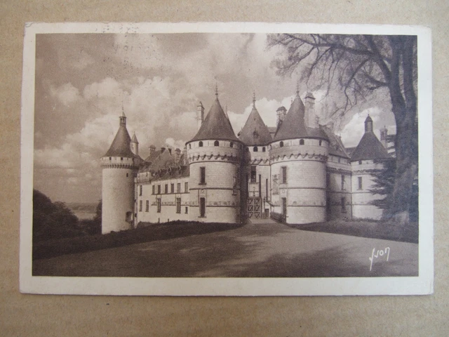 Cpa Chaumont Sur Loire (41) Le Chateau. Les Chateaux De La Loire