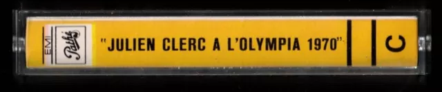 Cassette Audio [K7 Audio] JULIEN CLERC à l'Olympia 1970 [13 titres] 3