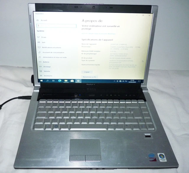 soudain cuisine Noter pc portable dell xps m1530 Compatible avec Facile à compre