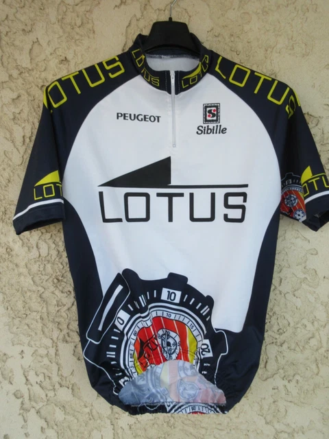 Maillot Cycliste Buckler 1991 Vintage L - Decca Colnago - Polyester