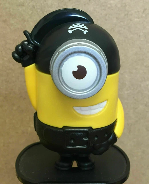 McDonalds Minion Movie 2015 Talking Toy Figure Pirate Stuart Minions NEW