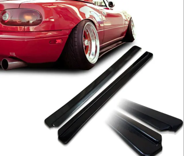 OEM Style Urethane Side Skirts 1989-2005 Mazda MX5 NA NB NB8A NB8B PU