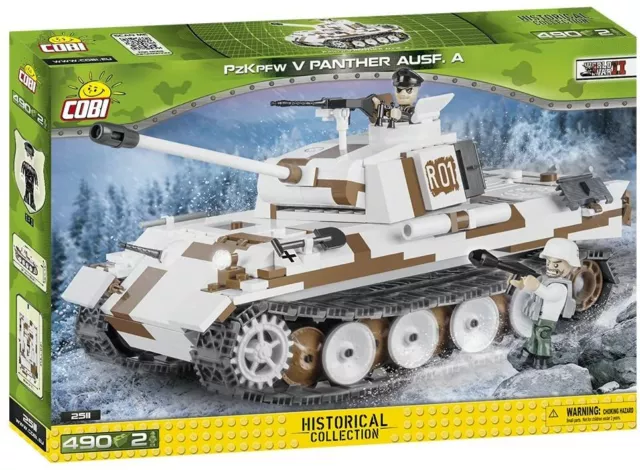 Cobi 2511 | Panther des Regimentkommandeurs in Wintertarn | NEU | Ausverkauft