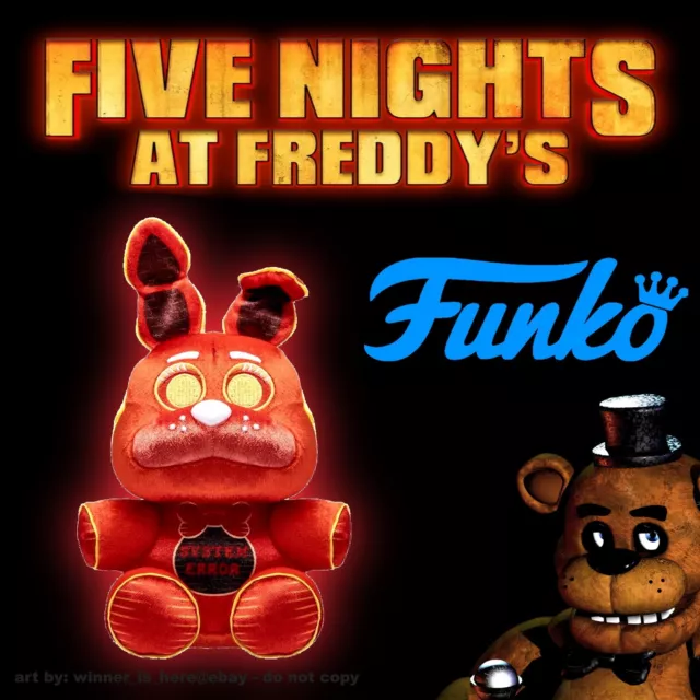 FUNKO FNAF FREDDY PLUSH 2016 FIRST SERIES RELEASE 849803087296