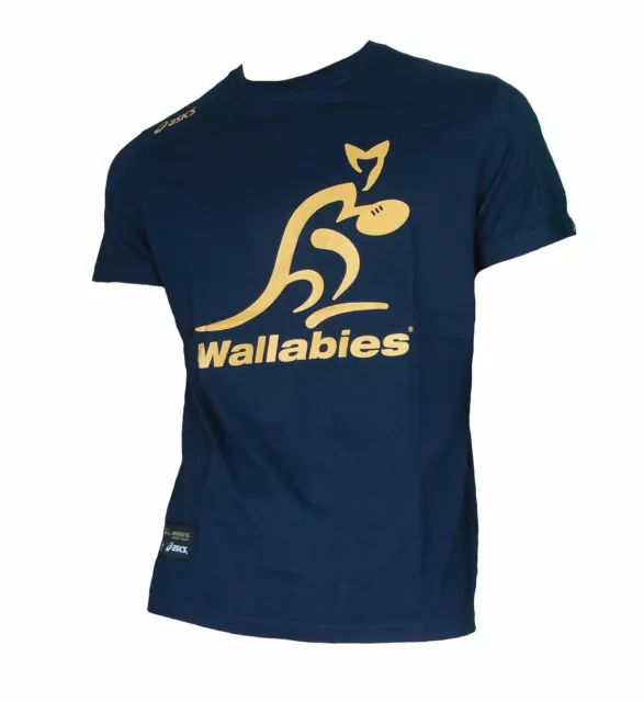 Australien Rugby T-Shirt Wallabies Asics Australia  M L XL