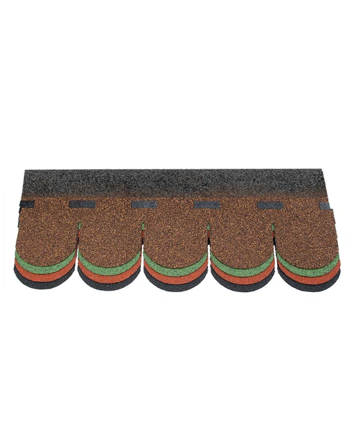 Bitumen-Schindeln "Biber" Dachschindeln Dachpappe Bitumenschindeln 19 Stk.
