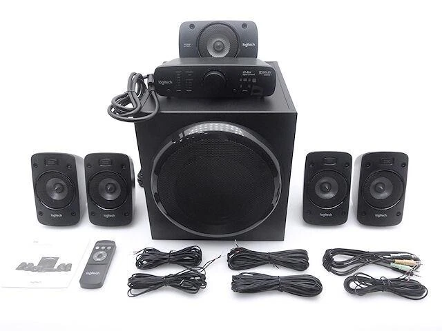 Logitech Z906 5.1 Channel Satellite Surround Sound Speaker System 980-000467