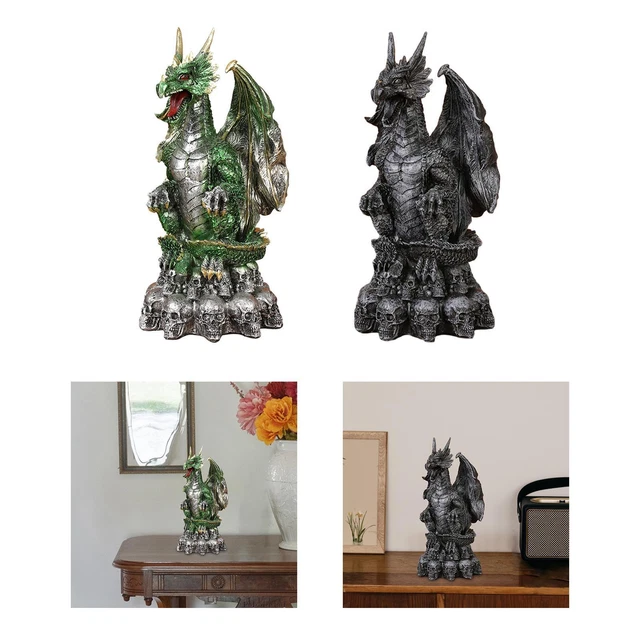 Statue de Dragon en résine, Sculpture de décoration de maison à