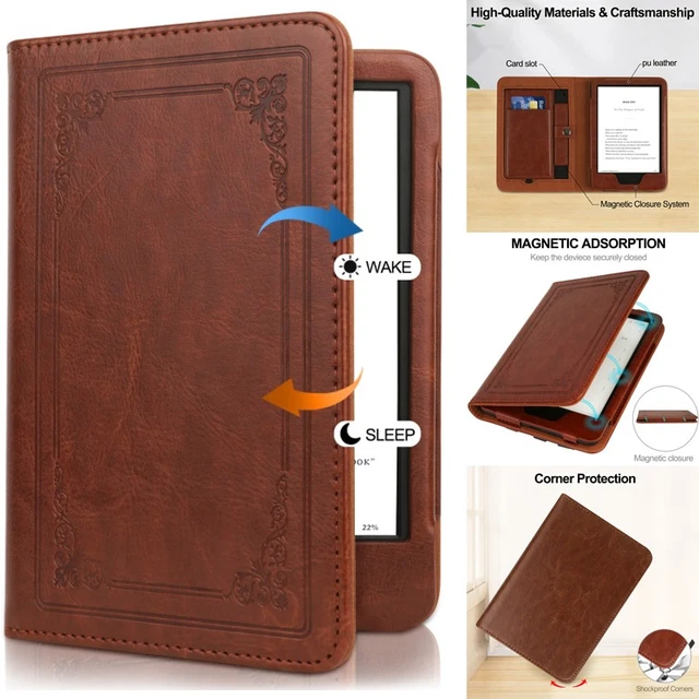 FOR AMAZON KINDLE Paperwhite 11th 12th Gen 7" Magnetic Leather Smart ...