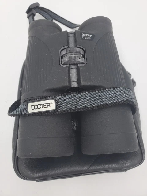 DOCTER 10X40B/GA ASPHERICAL BINOCULARS Made in Germany, EXCELLENT CONDITION.