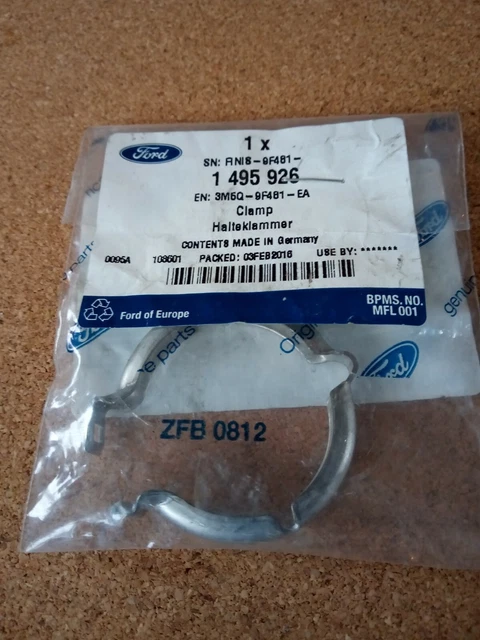 GENUINE FORD FOCUS Mondeo EGR Valve Cooler Connecting Hose Pipe Clamp ...