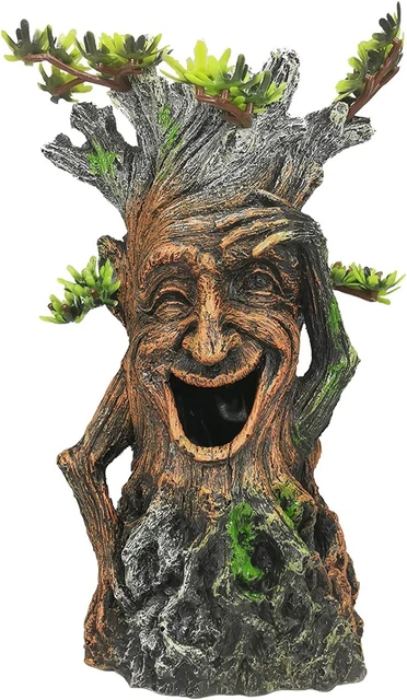 Extra Large Aquarium Decorations Fish Tank Hollow Tree Trunk Hideout Large Décor