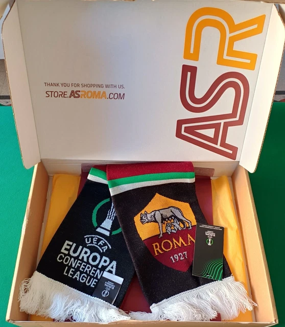Écharpe AS Roma - Championne Conference League 2022 - Neuve