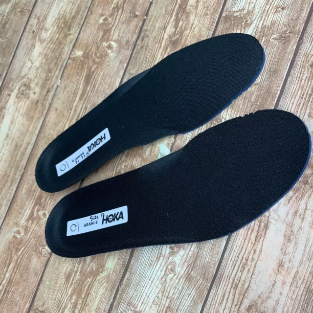 Hoka Asahi 6 Blue Replacement Shoe Insoles Inserts Mens Size 12