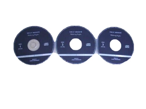 Wuthering Heights Emily Bronte 3Cd Audio Book Juliet Stevenson +£10 & $10 Gifts!
