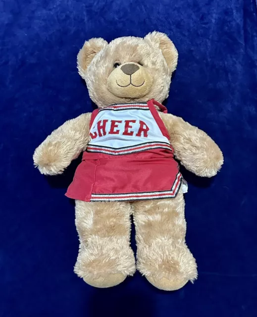 Build A Bear Workshop Cheerleader Bear Red Outfit 40cm