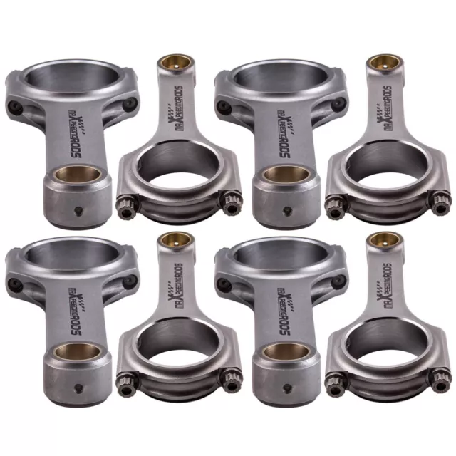 8 pz barre di collegamento fascio H per Chevrolet piccolo blocco 2.100"" diario asta 6.125"