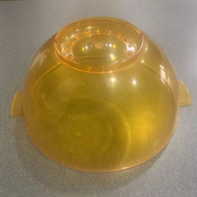 Stir Crazy Popcorn Popper #5346 Yellow Dome Lid Replacement Part .