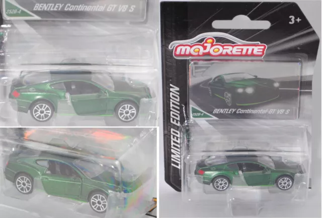 Majorette 212054024 Bentley Continental GT II V8 S grün 1:64 LIMITED EDITION 7