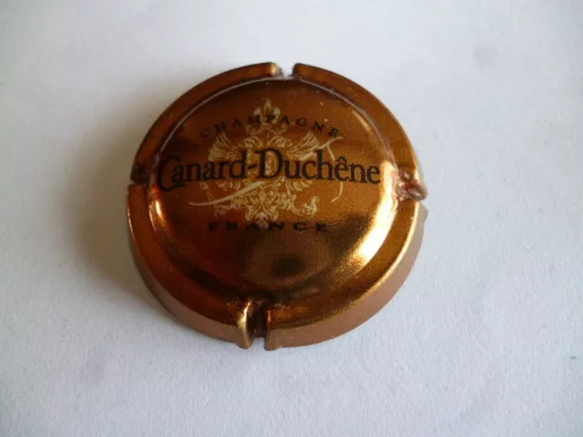 Capsule de champagne  CANARD DUCHENE, JÉROBOAM, or-bronze, N°75i