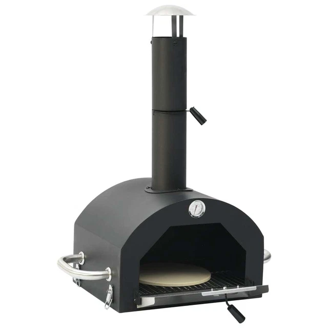 Garten-Pizzaofen mit Pizzastein 2